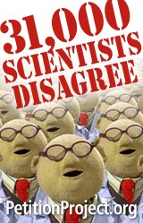 31000 scientists disagree 
      160 x 249 Pixel