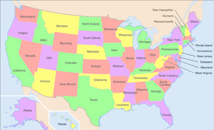 Bild:Map of USA showing state names.png
      720 x 437 Pixel