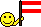 Smiley Flagge &Ouml;sterreich
      41 x 27 Pixel animiert in 2 Frames