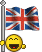 Smiley Flagge Grossbritannien
      42 x 52 Pixel animiert in 8 Frames