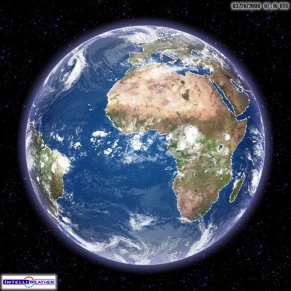 METEOSAT 
      580 x 580 Pixel